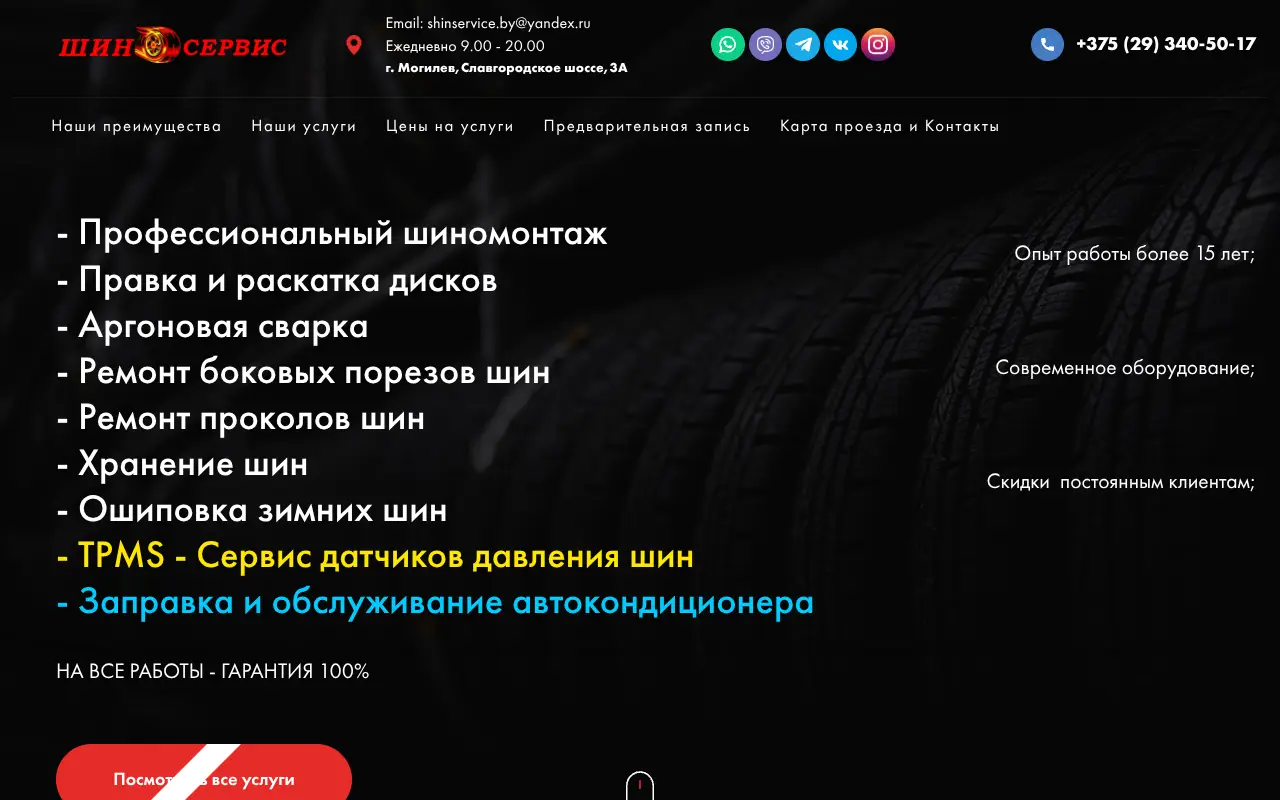 Скриншот ShinService